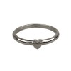 Inel argint 925 cu inima, m 51
