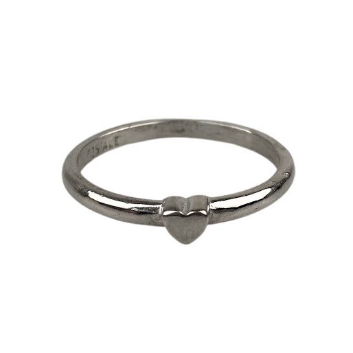 Inel argint 925 cu inima, m 51
