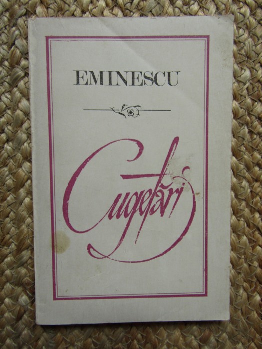 CUGETARI-MIHAI EMINESCU