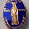 Oltenita &amp; Neagoe Basarab 480 ani atestare - Insigna SUPERBA &amp; Rara