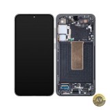 Display cu Touchscreen Samsung Galaxy S23+ S916 cu Rama Negru (Phantom Black) Service Pack GH82-30476A
