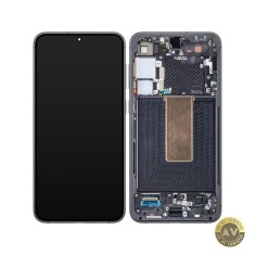 Display cu Touchscreen Samsung Galaxy S23+ S916 cu Rama Negru (Phantom Black) Service Pack GH82-30476A
