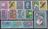 DB1 Fauna Flora Pasari Pesti 1961 St. Helena 14 v. MLH cu urme de sarniera