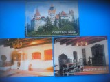 HOPCT LOT 3549 - 3 CARTI POSTALE-CASTELUL BRAN -JUD-BRASOV-NECIRCULATE, Necirculata, Printata