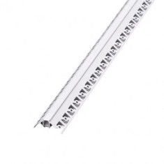 PROFIL ALUMINIU PENTRU BANDA LED MONTAJ RIGIPS COLT EXTERIOR 2M MAT