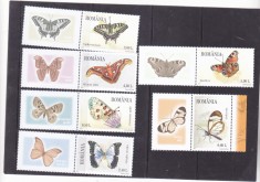 ROMANIA 2011 - FLUTURI, VINIETA, MNH - LP 1896b foto