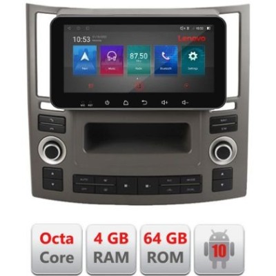 Navigatie Infiniti FX45 2007-2009 Android radio gps internet Octa Core 4+64 LTE ecran de 10.33&amp;#039; wide fx45-old+EDT-E511-pro CarStore Technology foto