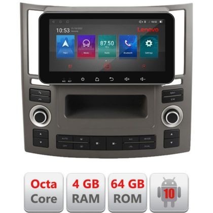 Navigatie Infiniti FX45 2007-2009 Android radio gps internet Octa Core 4+64 LTE ecran de 10.33&#039; wide fx45-old+EDT-E511-pro CarStore Technology