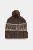 The North Face căciulă Retro Cabin Beanie culoarea maro, NF0A88QW87I1