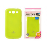 Husa Mercury Jelly Samsung J100H Galaxy J1 Lime Blister, Silicon