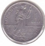 Monedă Rom&acirc;nia 1 leu 1914 Carol I &ndash; numismatică