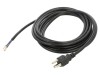 Cablu Alimentare NEMA 5-15 PVC 4.6m Negru 10A