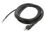 Cablu Alimentare NEMA 5-15 PVC 4.6m Negru 10A