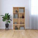 Cumpara ieftin Bibliotecă/Dulap, stejar sonoma, 66x30x130 cm, lemn prelucrat