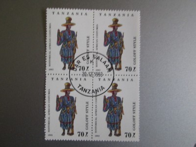 TANZANIA BLOC STAMPILAT=105 foto