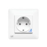 Priza smart WiFi &icirc;ncastrabila PNI SmartHome WP850, Tuya, Alexa