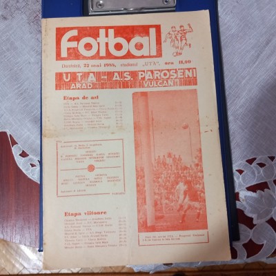 program UTA - A S Paroseni Vulcan foto