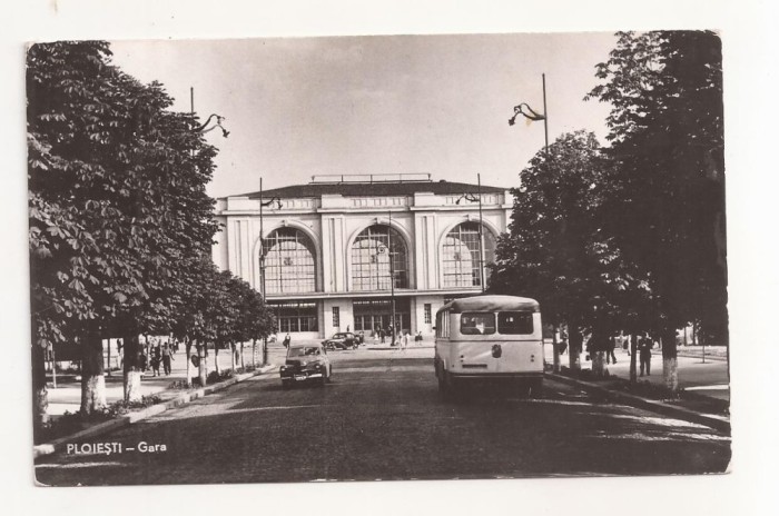 RF67 -Carte Postala- Ploiesti, gara , circulata 1967