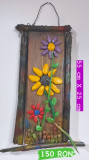Tablouri handmade cu flori, Acrilic, Art Nouveau