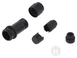 Conector Circular Mufă Tată 10 PIN Fără Contacte Pe Cablu