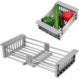 Scurgator telescopic pentru chiuveta grey 322101A