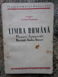 Limba Romana - Planuri, compozitii, dizertatii, analize literare