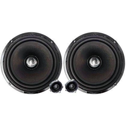 Kit de difuzoare pe 2 cai VW 6&rdquo; (160 mm) cu filtre si cabluri plug &amp; play 60W RMS/120W MAX 4Ohm Phoenix Gold ZDSW6CS v1 CarStore Technology