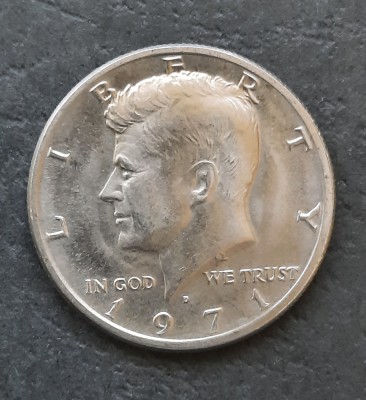 1/2 Dollar 1971, USA - A 3459 foto