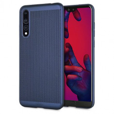 Husa Telefon Plastic Huawei P30 Mesh Dark Blue