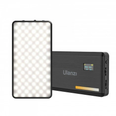 Lampa LED Ulanzi VL200 Bi-colora, temperatura de culoare 2500K-9000K, baterie 5000 mAh