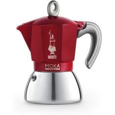 Espressor BIALETTI MOKA INDUCTION 2020 4 cesti rosu