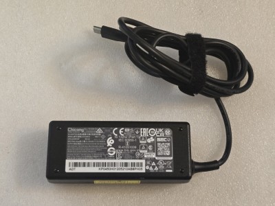 Incarcator laptop Chicony, 45W 20V 2.25A, TYPE-C, A18-045N1A - poze reale foto