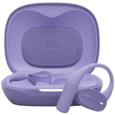 Casti Open-Ear JBL Sense Lite, True Wireless, Bluetooth, 4 microfoane, Multipoint, Autonomie 32 ore, IP54, Violet