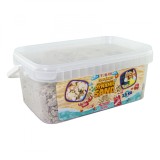Cumpara ieftin Nisip Kinetic in cutie - natural, 2,5 kg, Tuban