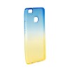 Husa HUAWEI P9 Lite Mini - Ombre (Albastru&amp;Auriu), Silicon, Carcasa