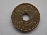 25 PESETAS 1993 SPANIA