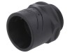 Conectori Finali Drepți Hummel Poliamidă PG21 IP54/IP65 Negru 23mm