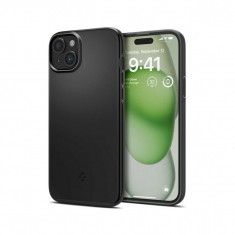 Husa Compatibila cu Apple iPhone 15 Plus - Spigen Thin Fit - Black