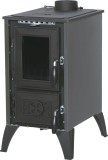 Soba cu plita IGLO 806 din fonta, 9 kW, neagra, Strend Pro