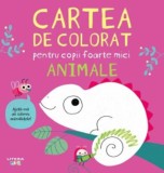 Cumpara ieftin Cartea de colorat pentru copii foarte mici. Animale