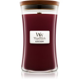 Cumpara ieftin Woodwick Black Cherry lum&acirc;nare parfumată cu fitil din lemn 609.5 g