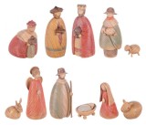 Set 11 figurine Nasterea Domnului 7.3x7.5x15.6 cm