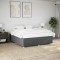 vidaXL Cadru de pat fără saltea, gri &icirc;nchis, 180x200 cm, textil 3284751