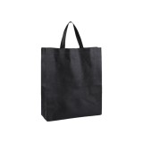 Sacosa cumparaturi Non-Woven, 34 x 40 cm, Negru