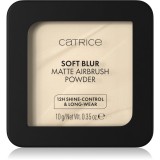 Catrice Soft Blur Matte Airbrush Powder pudra cu efect de matifiere culoare 002W 10 g