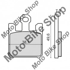 MBS Placute frana sinter Kawasaki Z 750 R fata, Cod Produs: 225102983RM foto