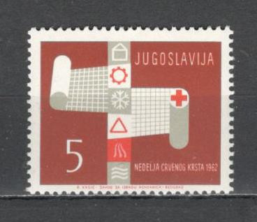 Iugoslavia.1962 Marci de binefacere-Crucea Rosie SI.659