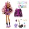 Păpușă Mattel Monster High Clawdeen, Salopetă Animal Print, Multicolor, Accesorii Incluse