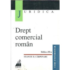 Drept comercial roman - Stanciu D. Carpenaru