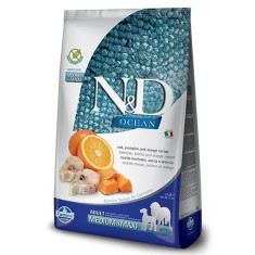Farmina N&amp;amp;amp;D dog OCEAN Adult Medium &amp;amp;amp; Maxi Pumpkin, Codfish and Orange 2,5 kg foto